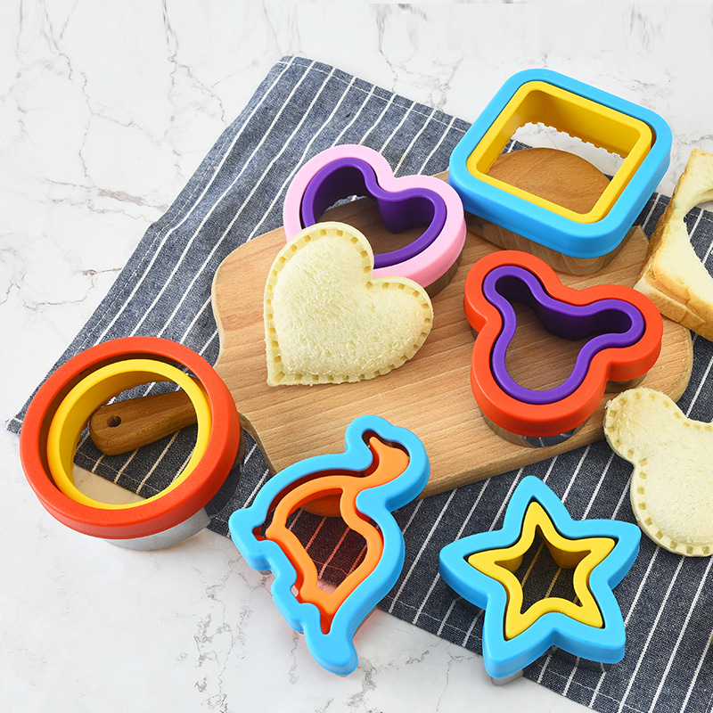Kitchen Kids Baking Set - Set taglierina e sigillante per Sandwich