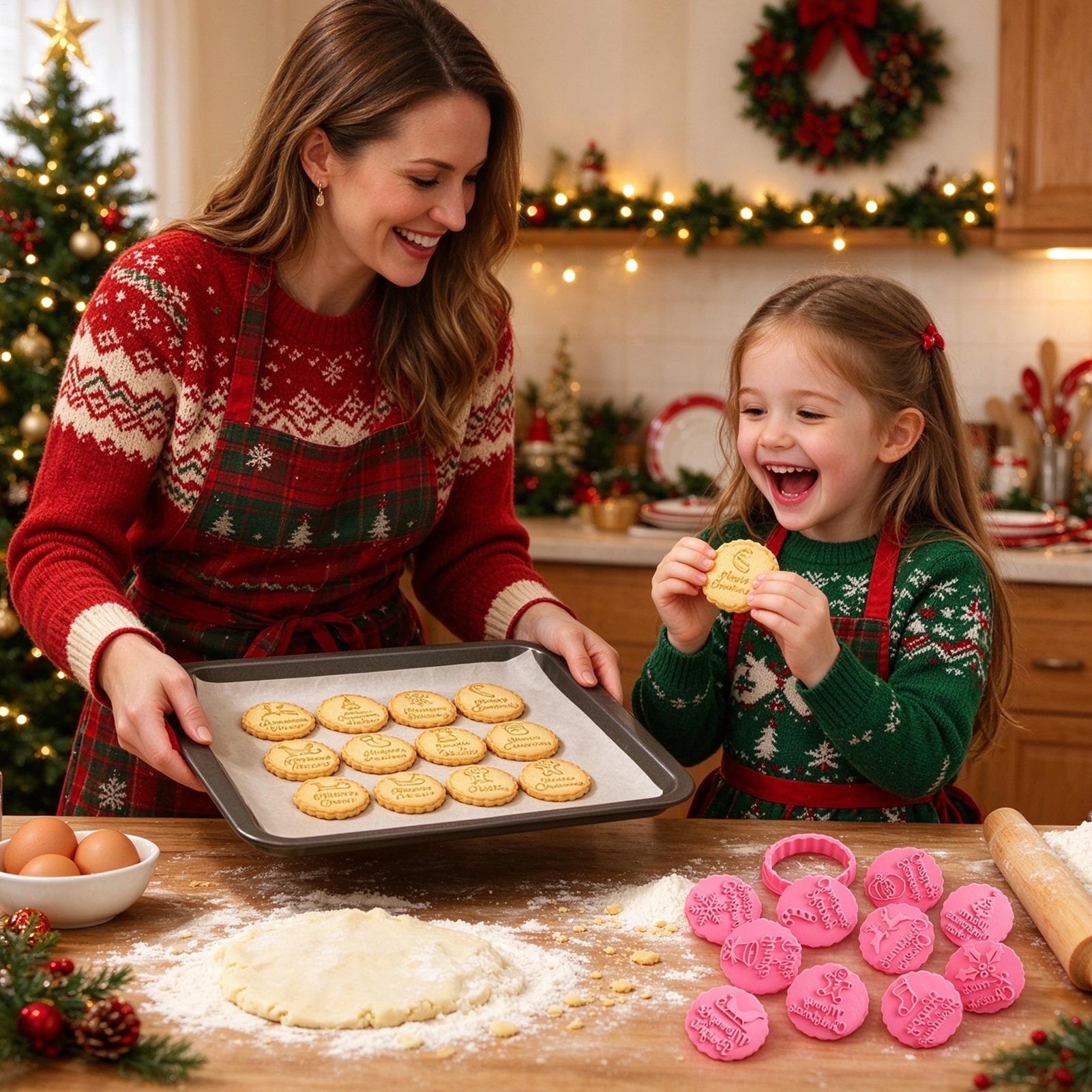 Baking Kitchen Set - Set di 10 stampini per biscotti