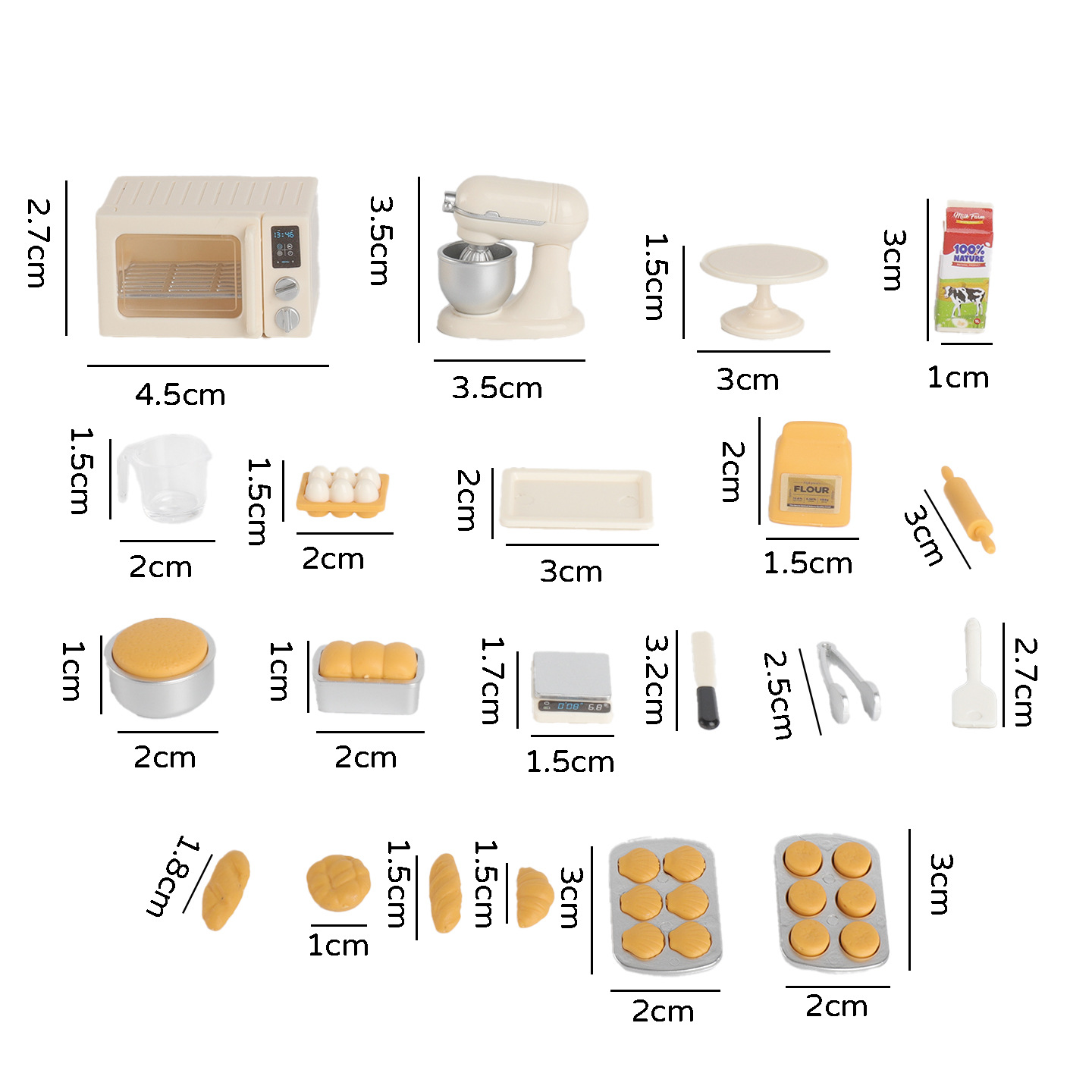 Set da Cucina in Miniatura per - Baking Kitchen Set recensione e prezzo